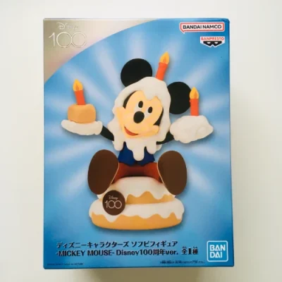 ディズニー ソフビフィギュア ミッキーマウス 100周年 ver. フィギュア Disney Mickey Mouse 100th anniversary Figure