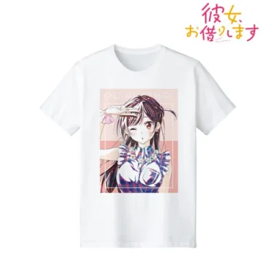 TVアニメ『彼女、お借りします』水原千鶴 Ani-Art 第2弾 Tシャツ メンズ アルマビアンカ Rent-A-Girlfriend Chizuru Mizuhara T-shirt Men arma bianca